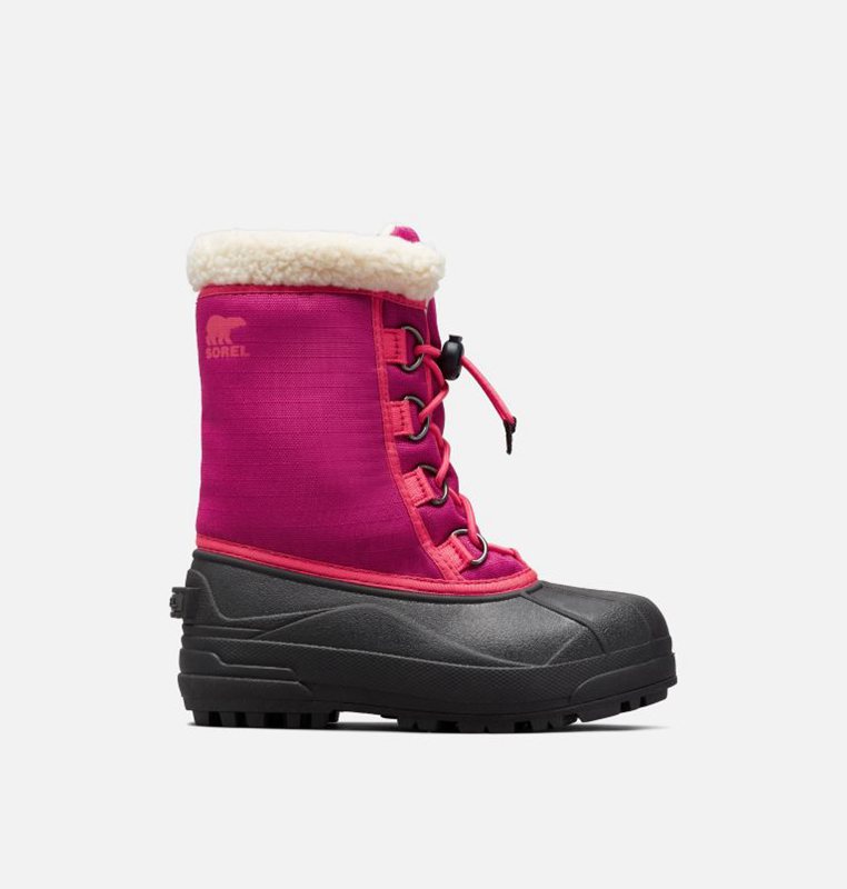 Botas Nieve Sorel Niños - Youth Cumberland™ Rosas/Negras - 43956-BWGP